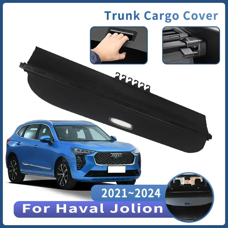 

Car Trunk Bracket For Haval Jolion Great Wall 2021 2022 2023 2024 Curtain Rear Partition Retractable Interior Car Accessories