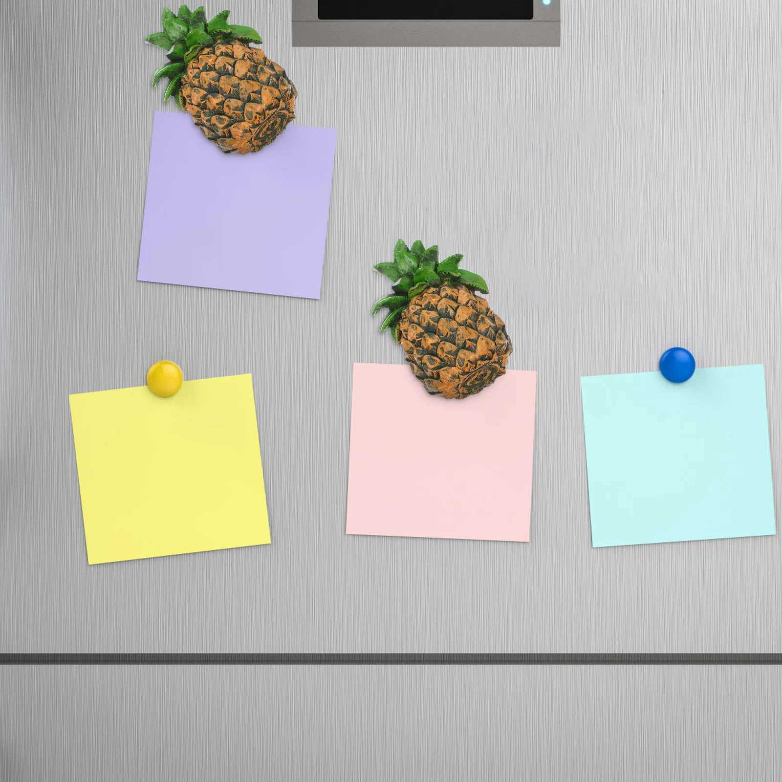

3D Fruit Refrigerator Magnet Exquisite Stereo Magnetic Memo Note Holder Kitchen Fridge Decoration Refrigerator Magnet