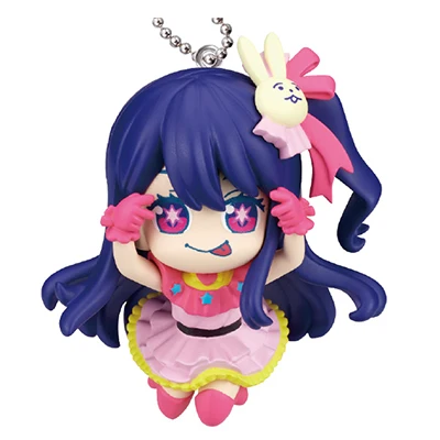 Autêntico Tomy Oshi No Ko 3d Pingente Ovo Torcido Hoshino Ai/Ruby/Akua/Mochila Pingente Modelo Coleção Do Japão