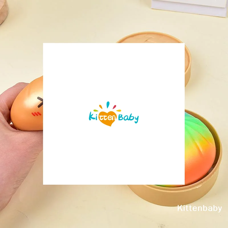 

Мягкая игрушка-антистресс Rainbow Steamed Stuff Bun: сжимаемая, медленно восстанавливающая форму, из пеноматериала, ультрамягкая, для снятия стресса