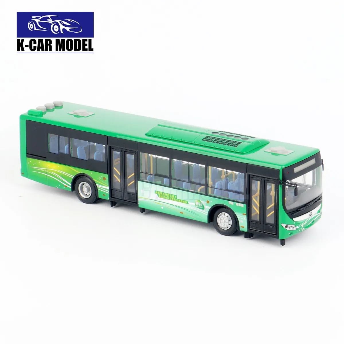 

1/43 China Yutong Hybrid H12 City Bus Car Diecast Simulated Alloy Model