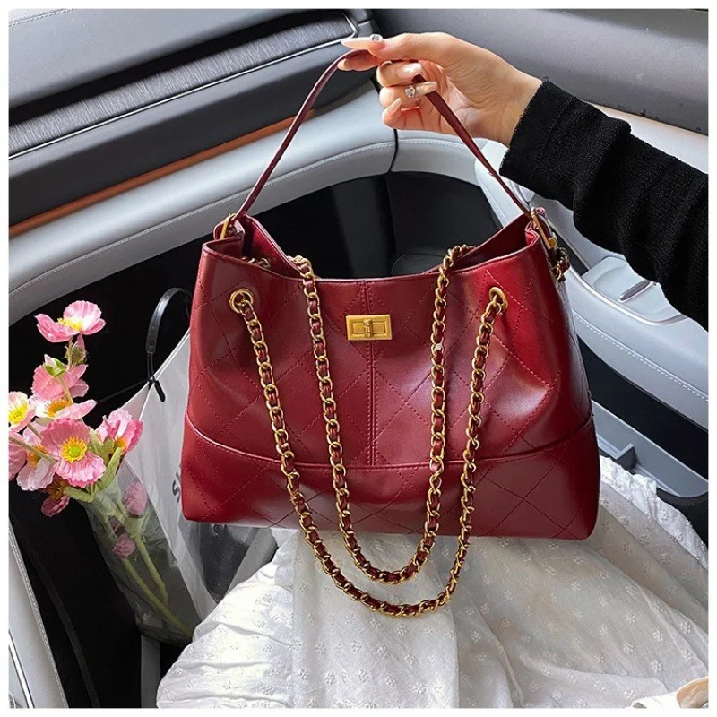 

Модная повседневная сумка через плечо для женщин, повседневная прогулка в стиле Messenger и простой сплошной цвет