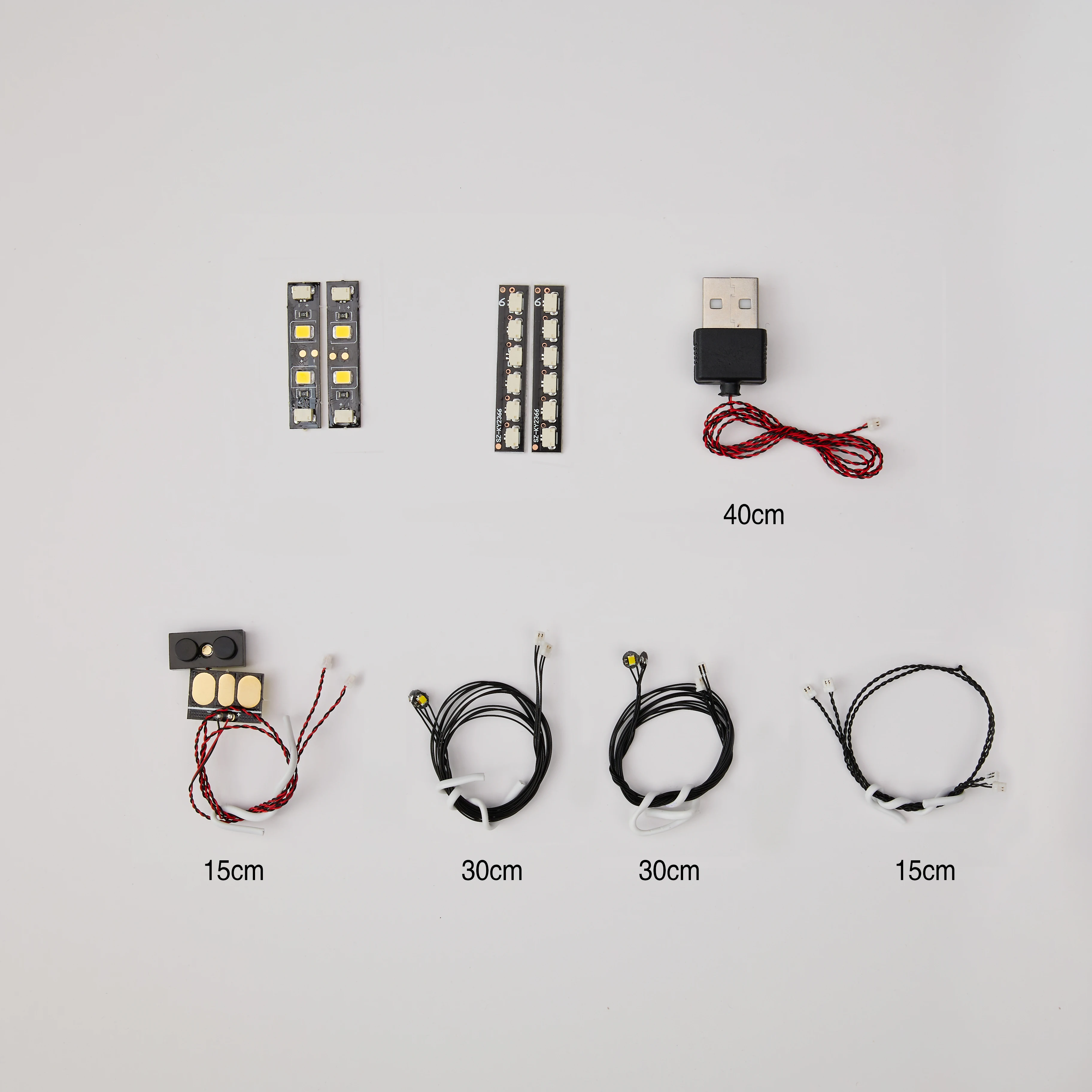 A Starter Led Lighting Pack Kit for Lighting a Set Yourself
