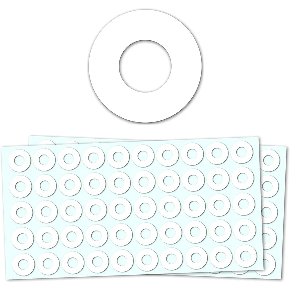 500 Colorful Reinforcement Ring Stickers Self‑Adhesive Paper Hole Punch Reinforcer Labels for Notebook Paper Loose‑Leaf Repair.