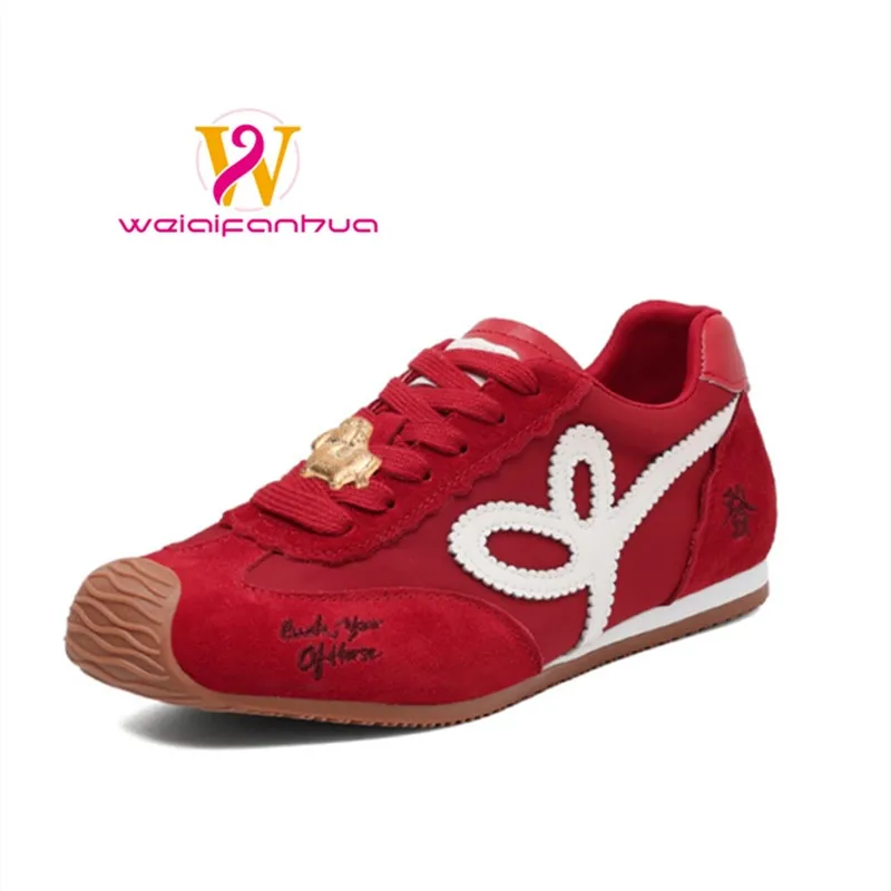 

Women's Shoes - 2026 New Style Leather High-heel Dechen Shoes for Women, Retro Casual, Versatile and Sporty, Aigan Shoes Luxury