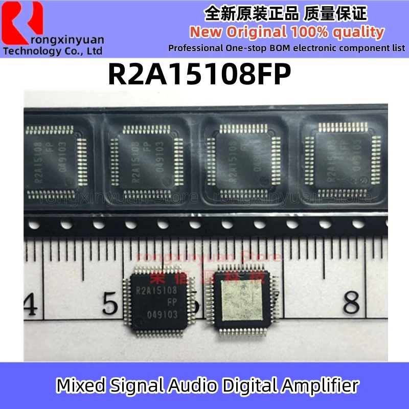 

1-10Pcs R2A15108FP R2A15108 R2A15108FP#U00T MIXED SIGNAL AUDIO DIGITAL AMPLI Chipset 100% New imported original 100% quality