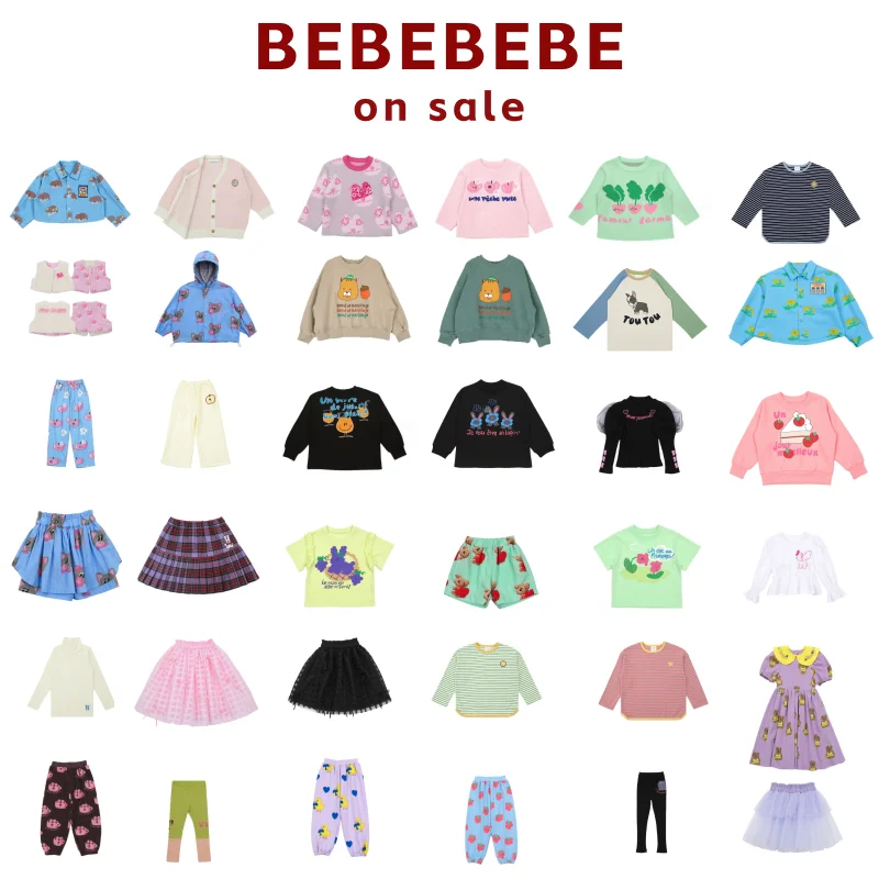 

BEBEBEBE On Sale 2026 Kids Cute Cartoon Print Outfit Toddler Boys Girls Sweatshirt Top