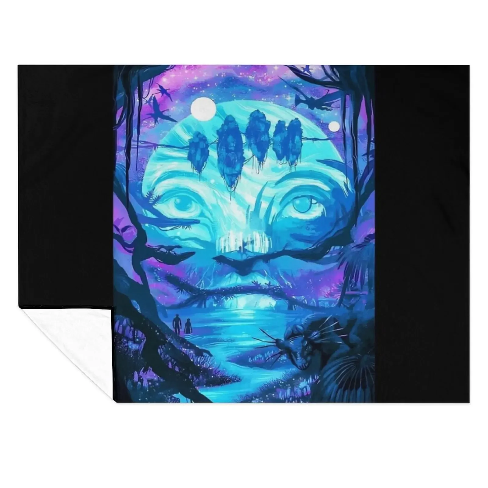

I See Your Soul Throw Blanket Luxury Thicken Decoratives Giant Sofa Sofas Blankets