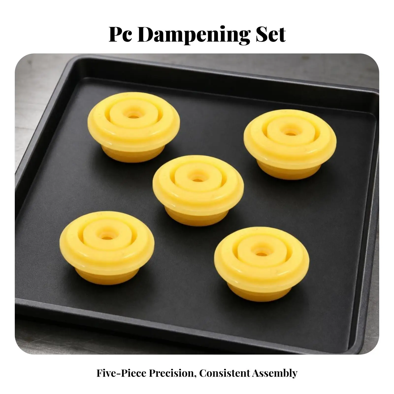 5 Pieces Molded Piston | Piston Component, for Automotive Repair