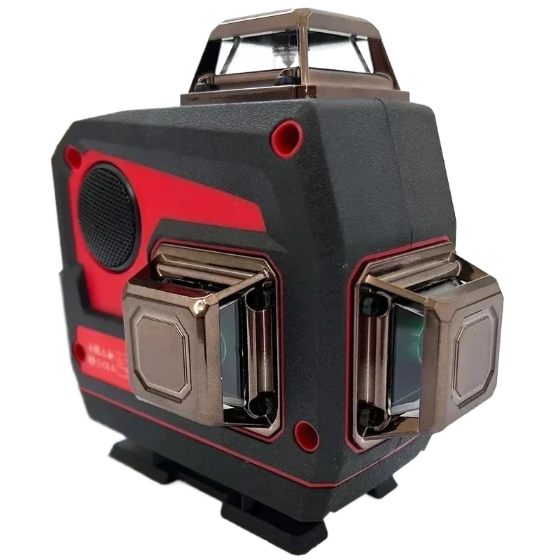 4D Level 6 Lines 360 Degree Self Leveling High Precision Measuring Tool Cordless for Carpentry Compatible 18V 20V Battery