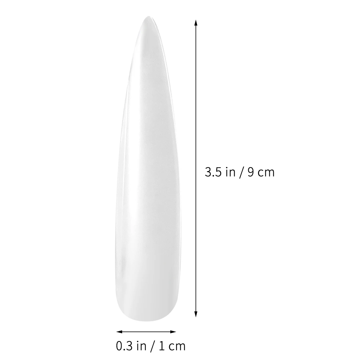 

10 Packs Nail Tips Supplies Fake Nails with Glue Short Polish Gel for Extension