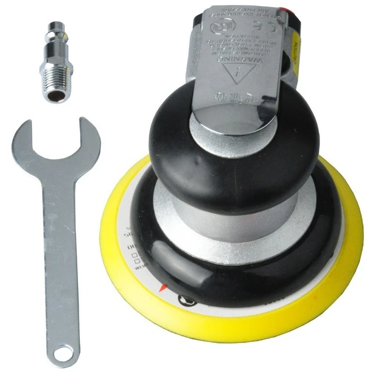 5 inch non-vacuuming pneumatic polishing machine grinding matte car cleaning tool