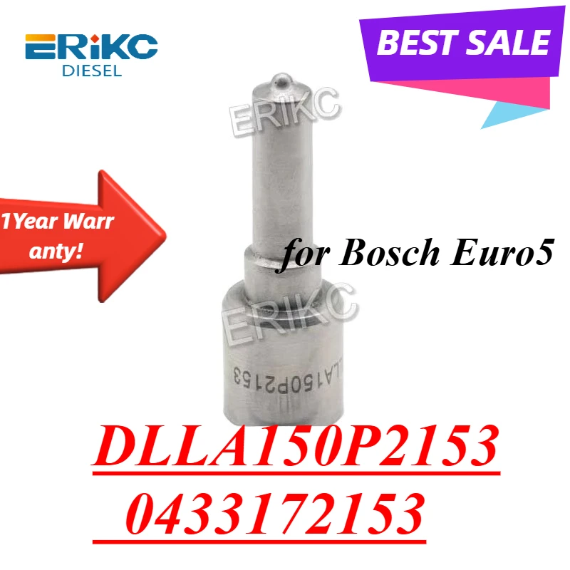 DLLA150P2153 0433172153 Injector Nozzle DLLA 150P 2153 Auto Fuel Dispenser Automatic for 0445120178