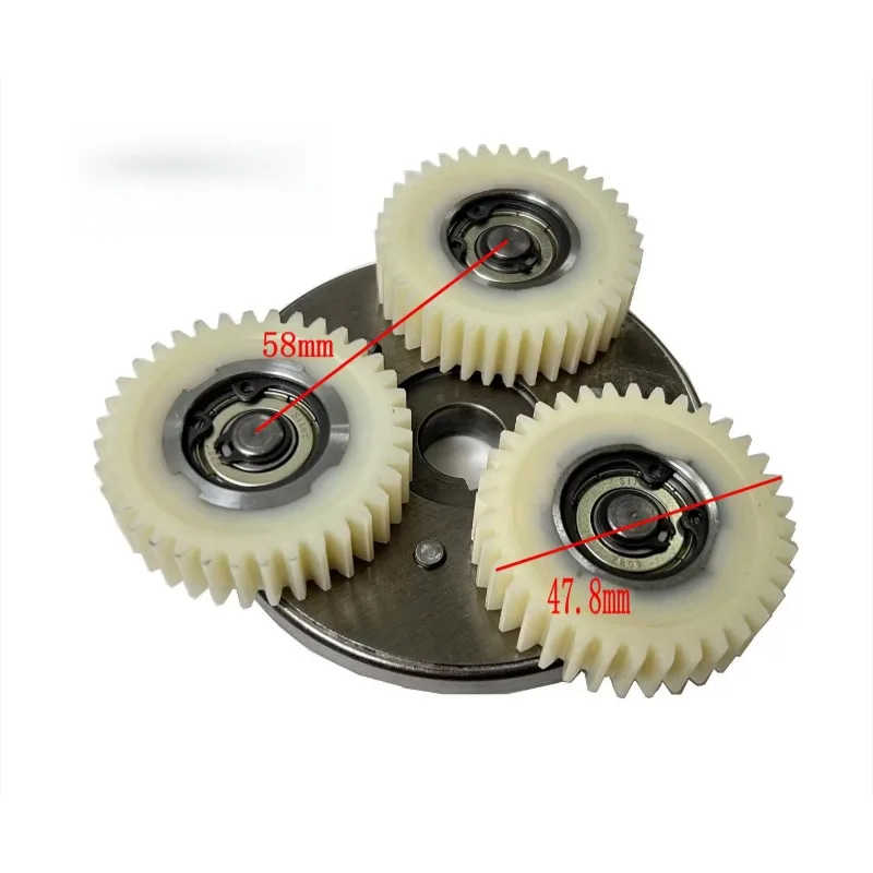G062 Snow Motor Gear With Clutch, 48V 750W 1000W Special Gear Assembly For ATV Beach Buggy Snow Vehicle Motor