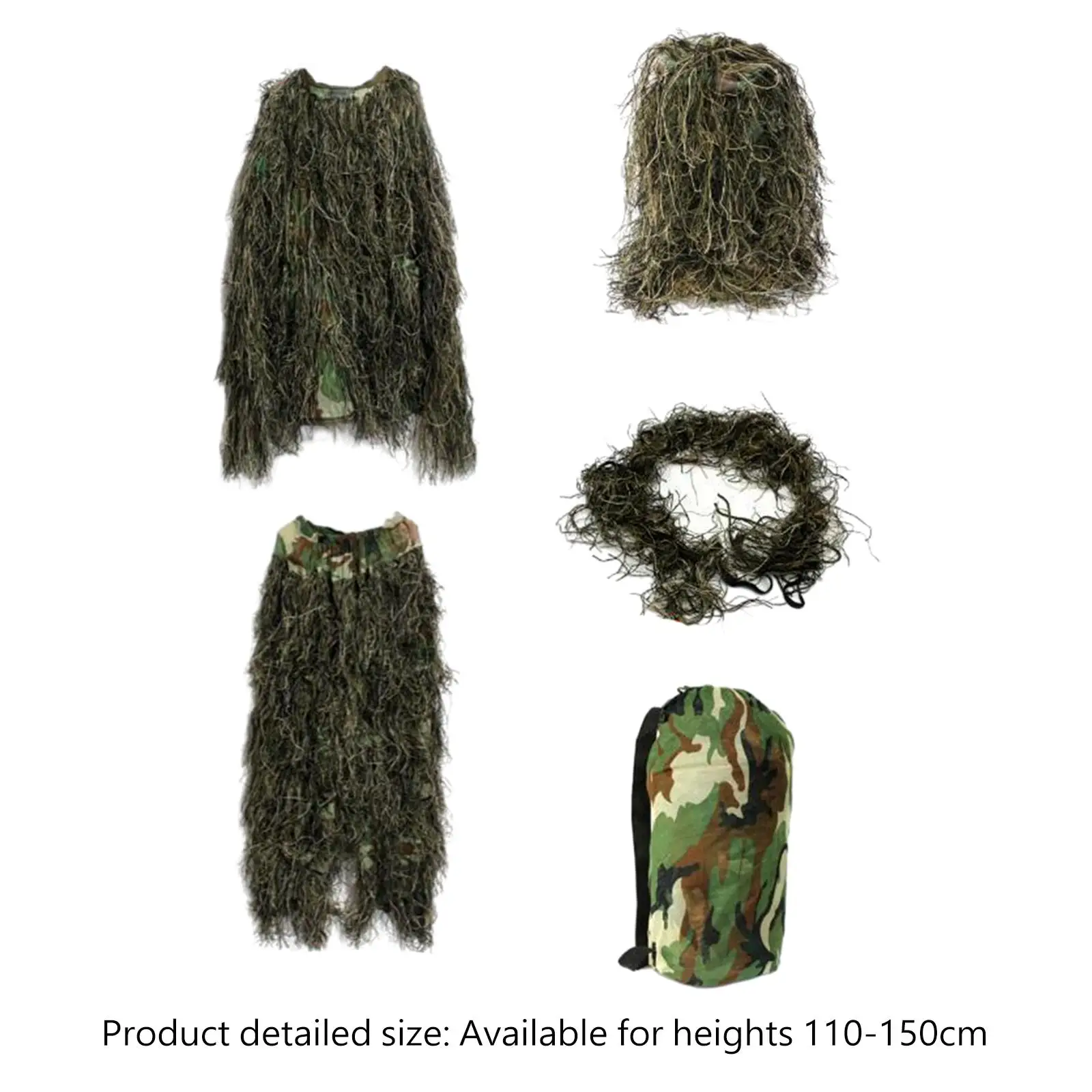 Mesurillie trempée pour enfants, veste d'Halloween, vêtements de chasse