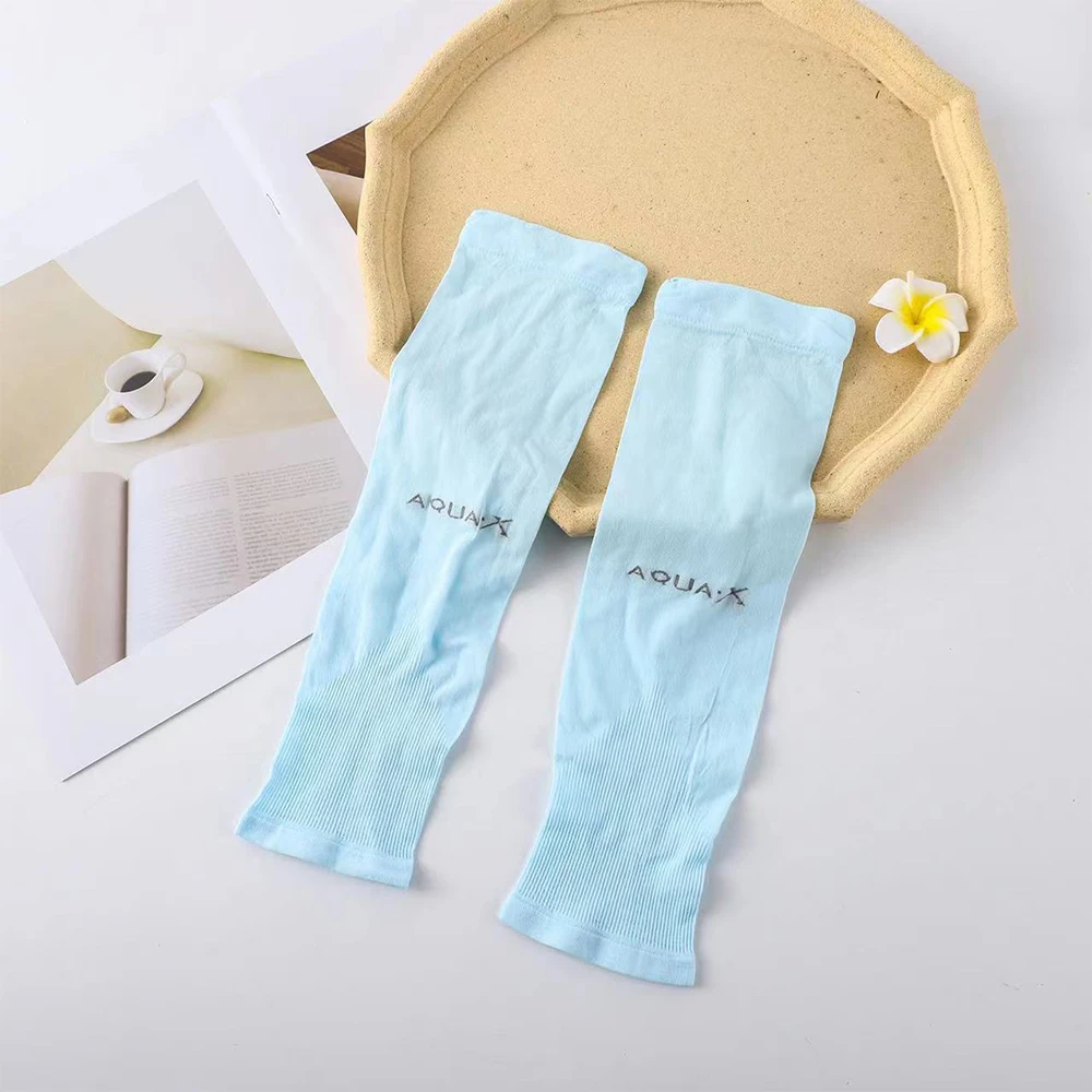 New Breathable Arm Sleeves Loose UV Protect Sun Protection Gloves Ultrathin Running Sunscreen Sleeves Outdoor