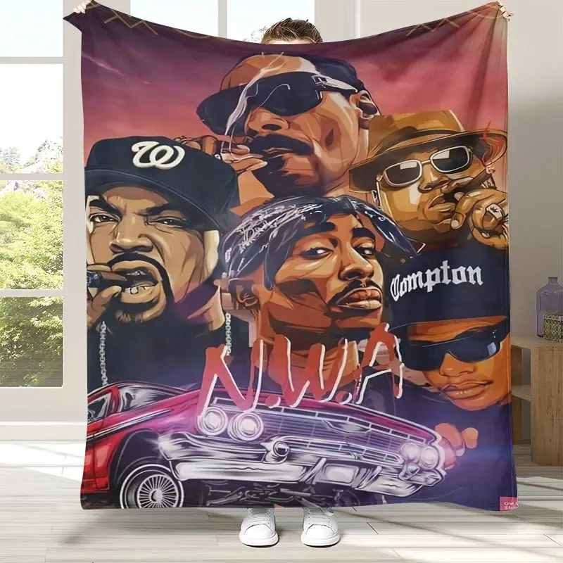 Rap God Slim Shady Eminem Hiphop Soft Flannel Blanket,Cozy Warm Throw Blanket for Bed,Sofa,Living Room,Picnic,Camping,Home Decor