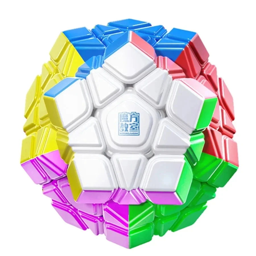 MOYU Megaminx V2 Magnetic Magic Cube 3x3 Dodecahedron Profession Speed Puzzle 12 Face Toy Special Speedcube Original Cubo Magico