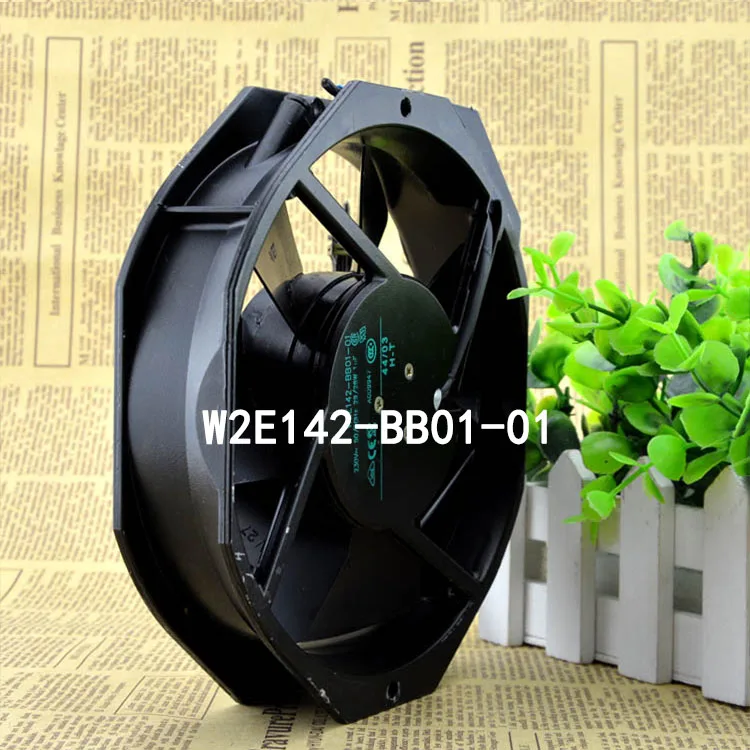 

29W/28W Cooling Fan 17CM W2E142-BB01-01 All metal fan 220V 29W/28W High temperature resistance fan