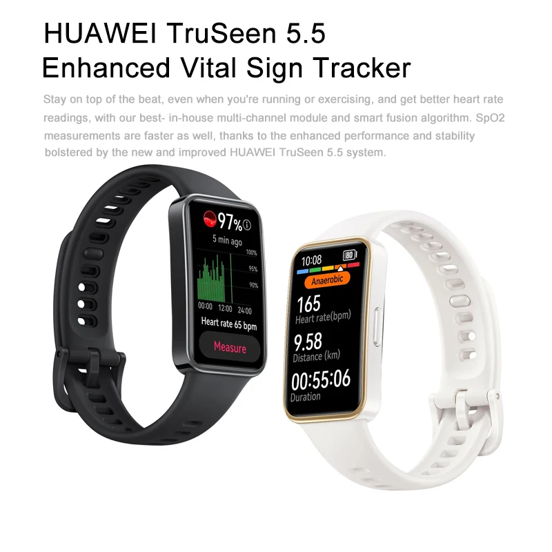 HUAWEI Band 9. Wersja NFC inteligentnych ćwiczeń Dwuceniowa wytrzymałość Tętno Sen Monitor tlenu we krwi Pływanie Wodoodporny