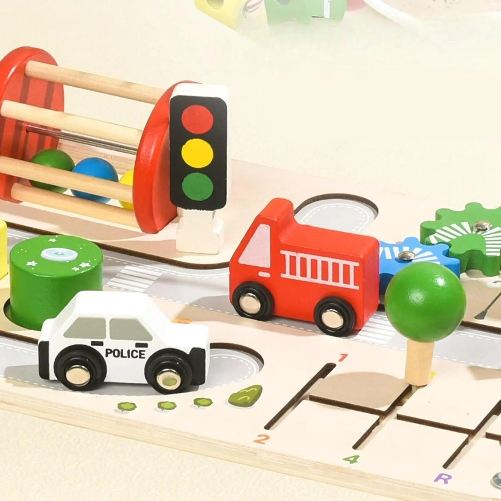 Planche occupée pour enfants, jouets éducatifs, trieur de formes de labyrinthe de perles de Table, apprentissage précoce des motricité Fine pour bébés filles et garçons de 1 et plus