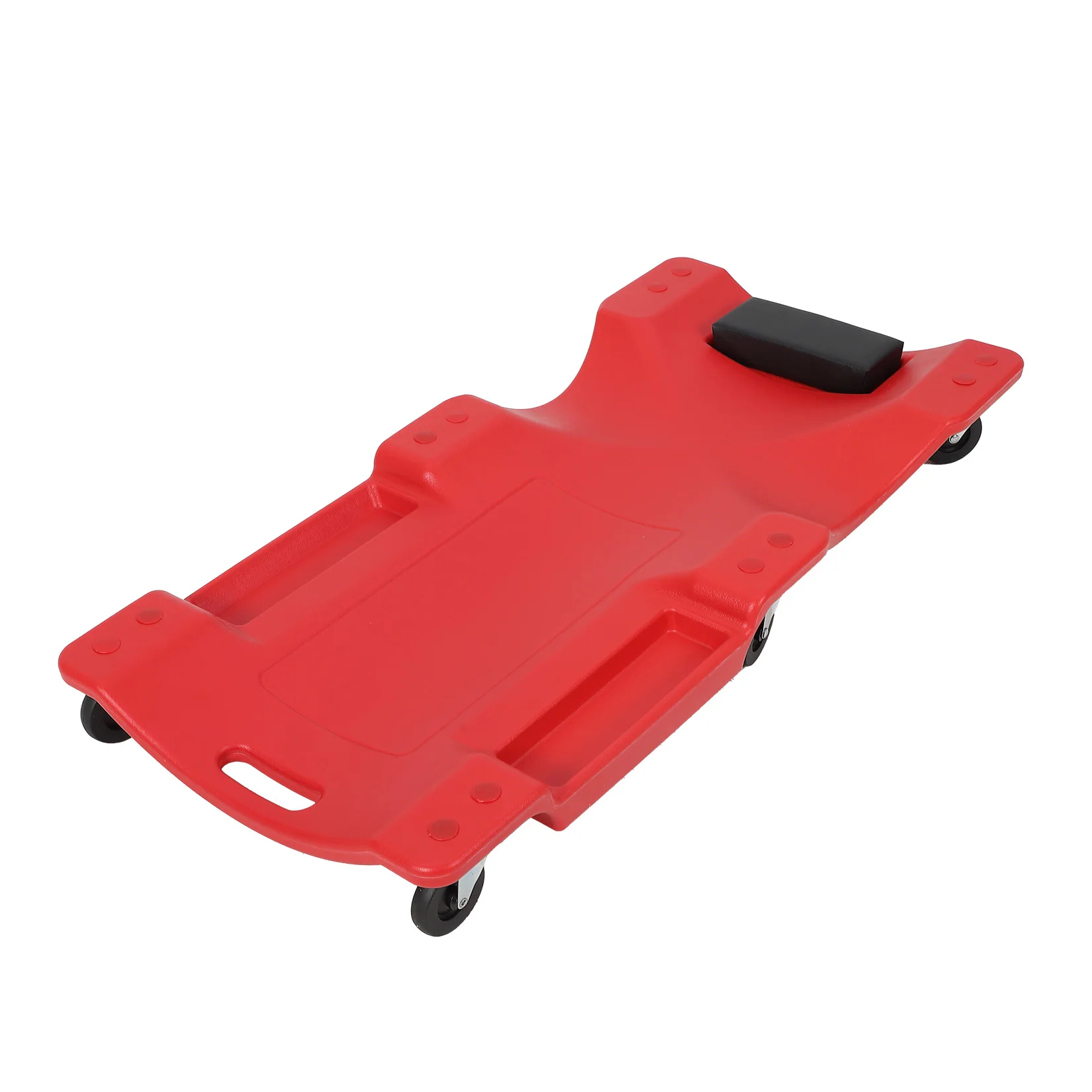 Sedile professionale per meccanici, ideale per lavori su auto, robusto e adatto all’uso in officine e garage, con design ergonomico e struttura resistente, perfetto per le attività di manutenzione.