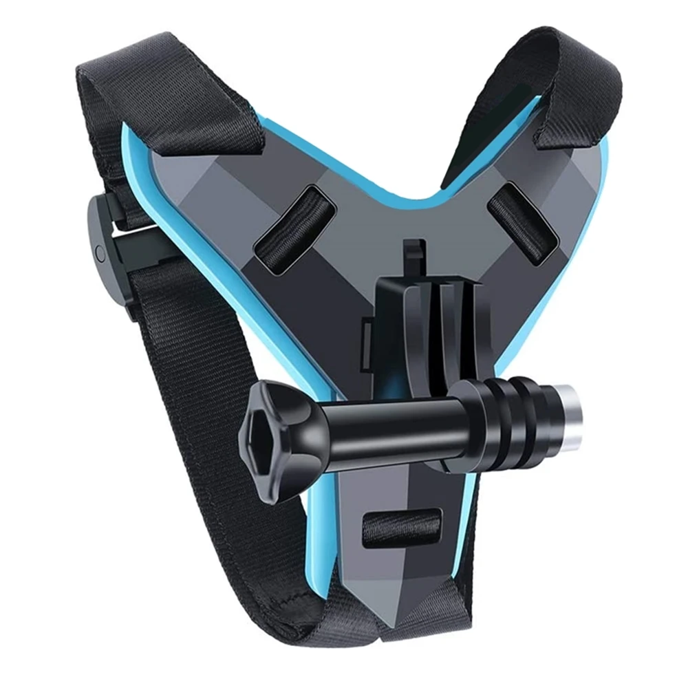 Helm Strap Halterung Für Gopro Hero 11 10 9 8 7 6 5 4 3 Motorrad Yi Action Sport Kamera Halterung volle Gesicht Halter Zubehör – Detail 7