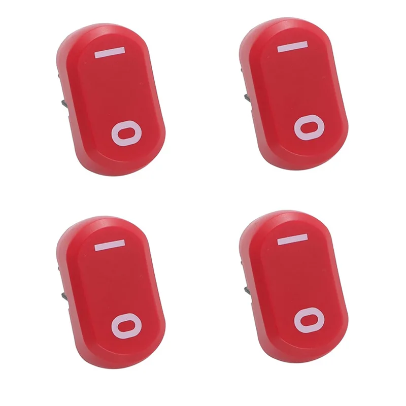 A86I-4Pcs botão interruptor de energia elétrica à prova dwaterproof água fácil instalação interruptor substituir acessórios aspirador pó