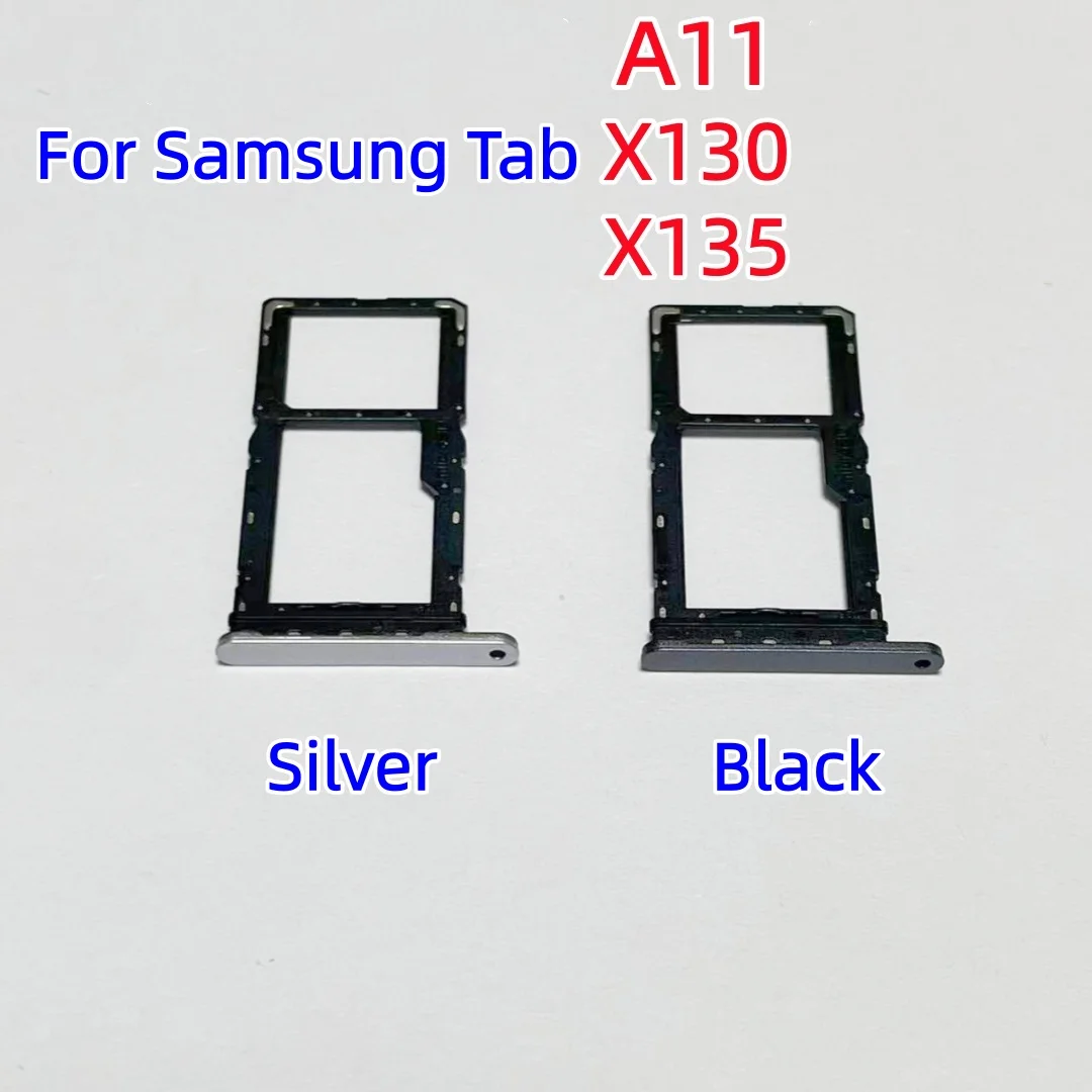 Tacka na kartę SIM, karty SD, szufladka na chip, uchwyt na kartę do Samsung Galaxy Tab A11 A11+ A11Plus X130 X135 X230 X236 — zdjęcie produktu 2