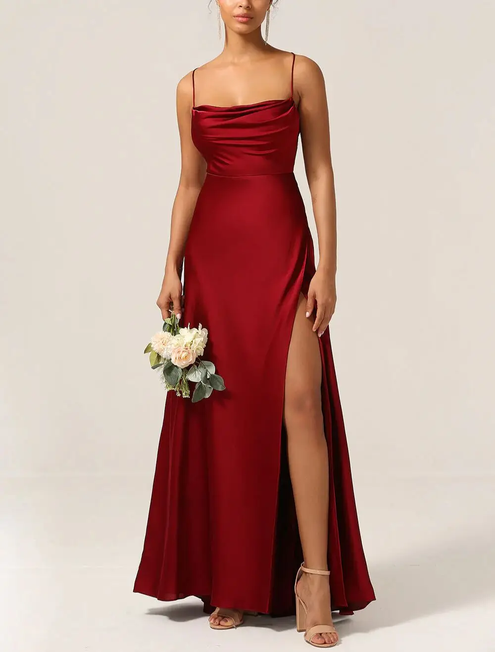 Customized Floor Length Sleeveless Thin Suspenders Serene Hill Boutique Store متجر Vestidos De Gala De Noche Ballkleider Dress