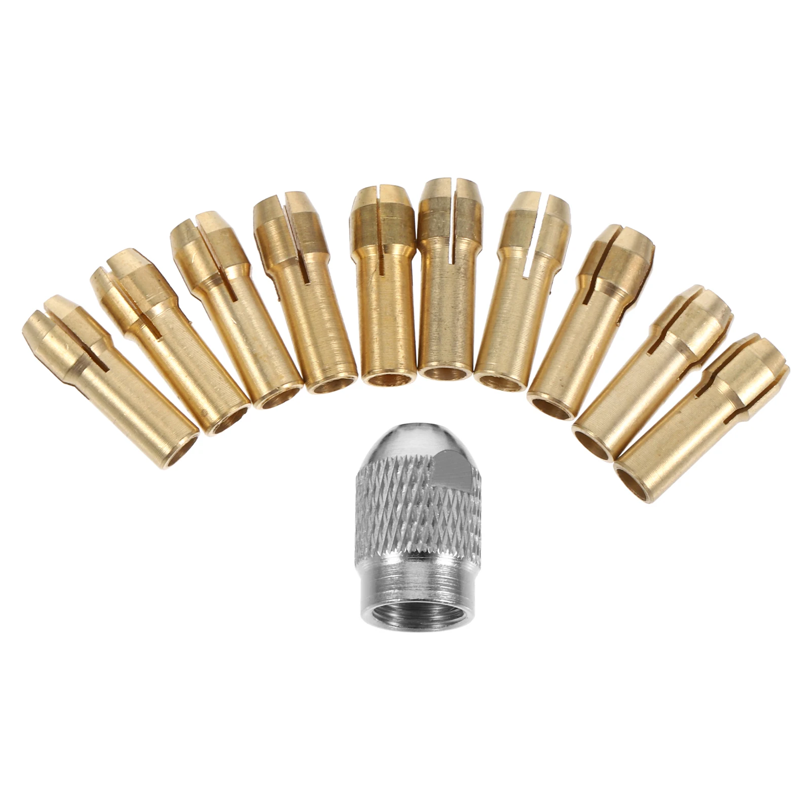 1 set 1 set trapano in miniatura utensile rotante elettrico pinza di ricambio adattatore di bloccaggio per rettificatrice mandrino girevole a sgancio rapido