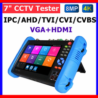 ipc 9800 clmovtadhs plus IP Camera Tester 8K 8MP Hdmi  CCTV IPC Tester 7 inch MonitorH.265 IP Camera Tester Poe Rj45 Tester PTZ