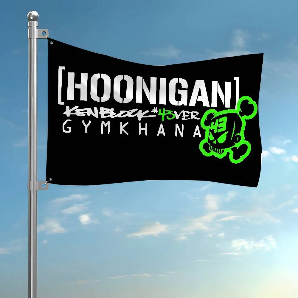 H-Hoonigan гоночный автомобиль модификация флаг пользовательские флаги настенный гобелен уличный декоративный флаг фон одеяло H-Hoonigan гоночный автомобиль модификация флаг пользовательские флаги настенный гобелен уличный декоративный флаг фон одеяло