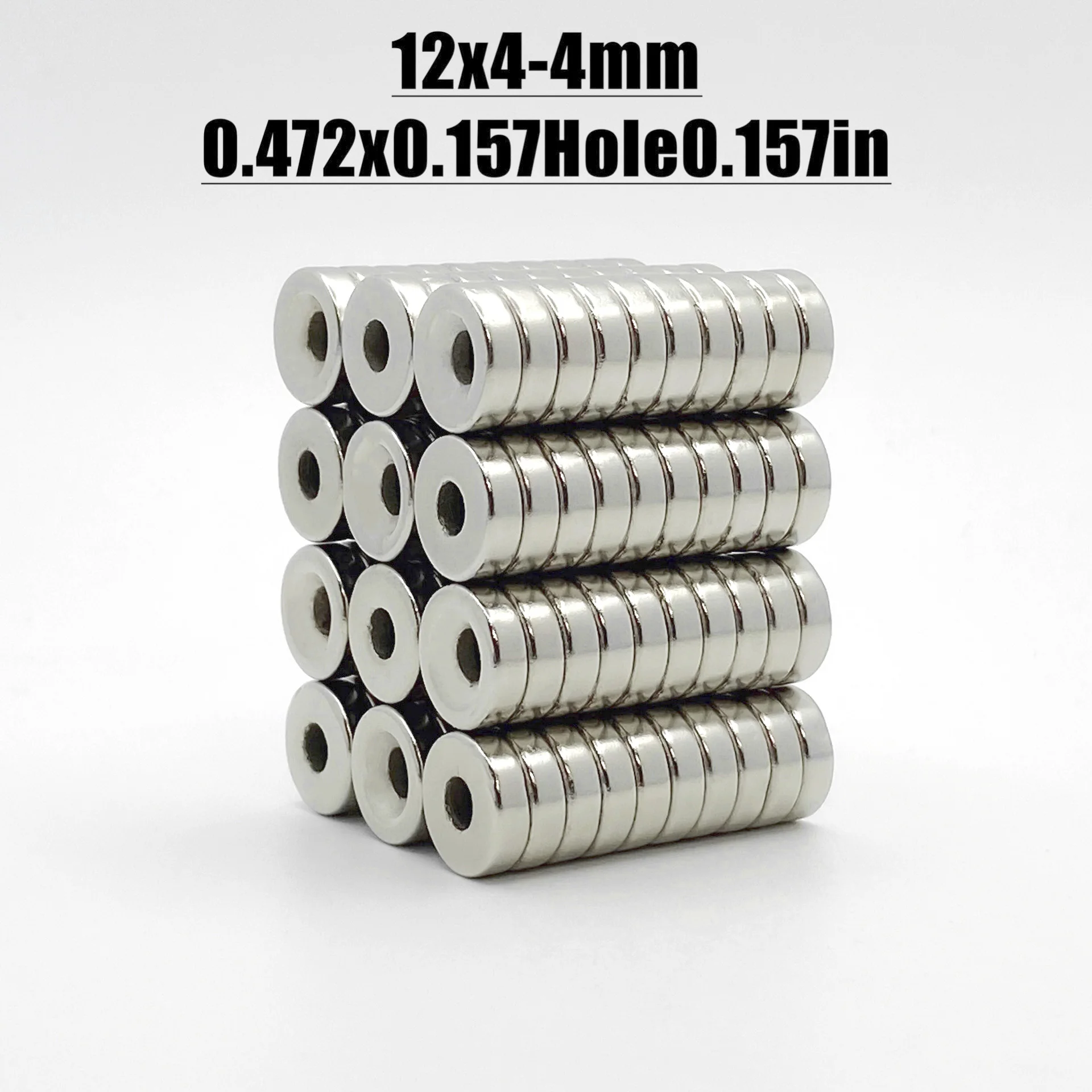 20-300pcs 12x4-4mm Magnet Neodymium Magnet N35 NdfeB Permanent Magnetic Imanes Fridge Magnets Round 12*4-4 Magnet Accessory