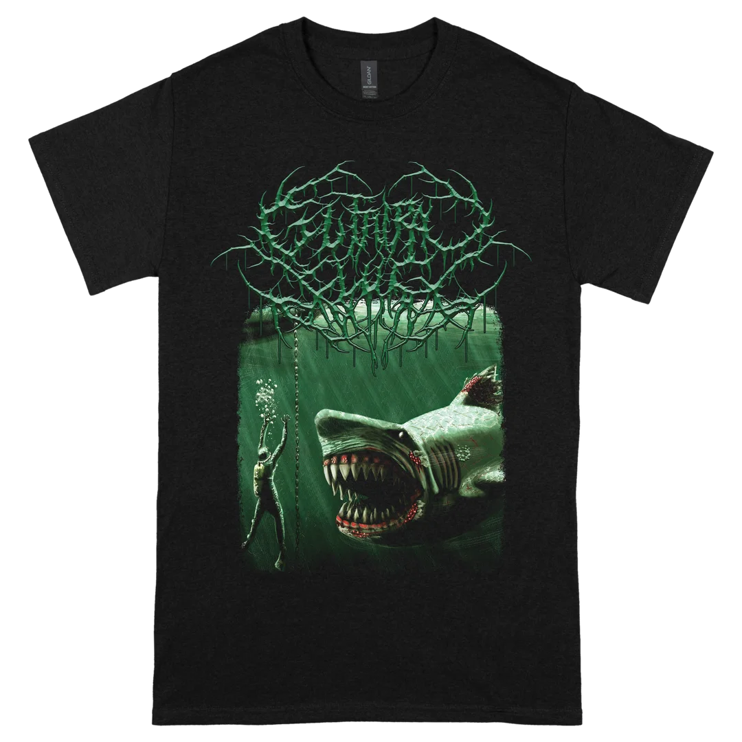 Retro Casual Fashion Cotton Round Neck T-shirt Punk Rock Heavy Metal Band Print Top Gothic Top Sport Street Wear Unisex