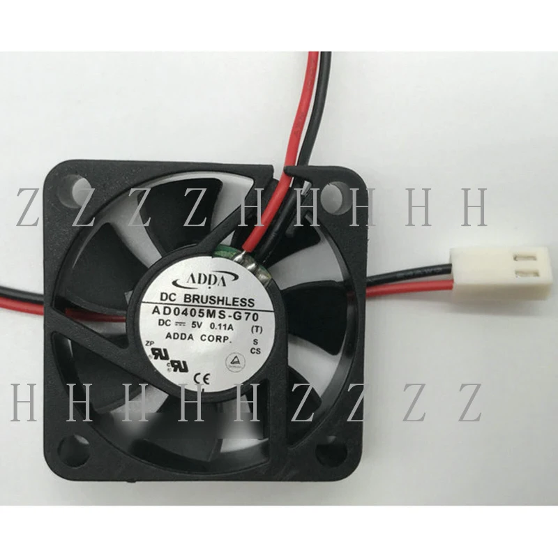 

Z 1PCS New ADDA AD0405MS-G70 DC5V 0.11A 2 Pin Cooling fan#QW