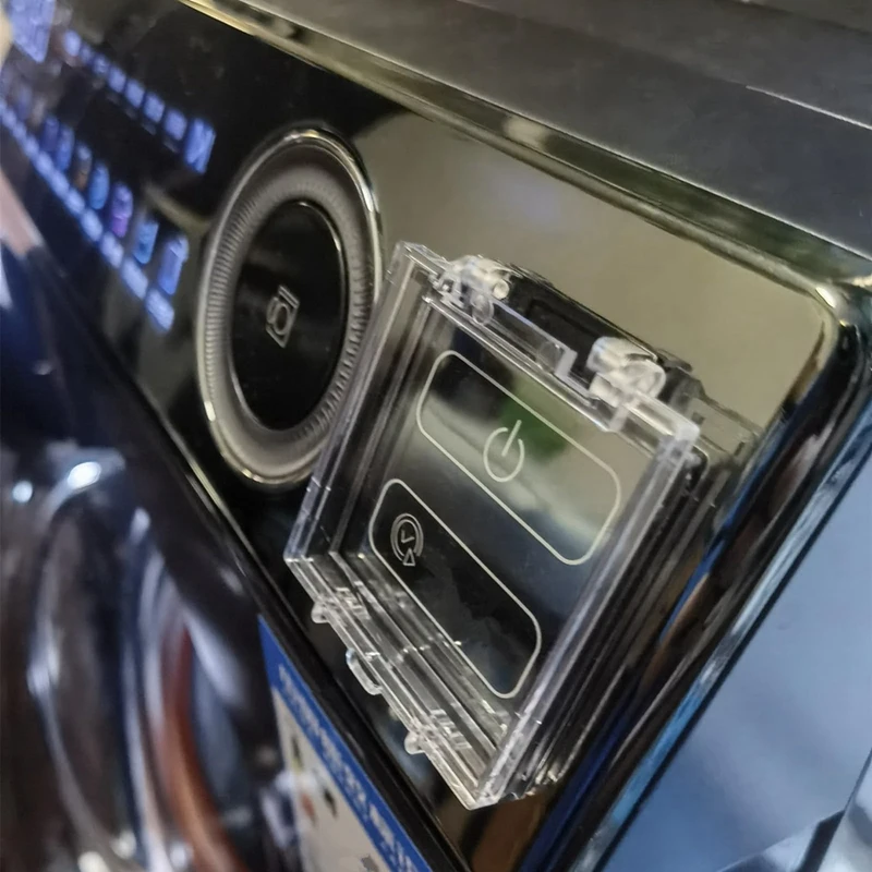 Top-PC Power Button Cover Power Button Switch Cover Staubdichte Sicherheit Power Button Switch Cover