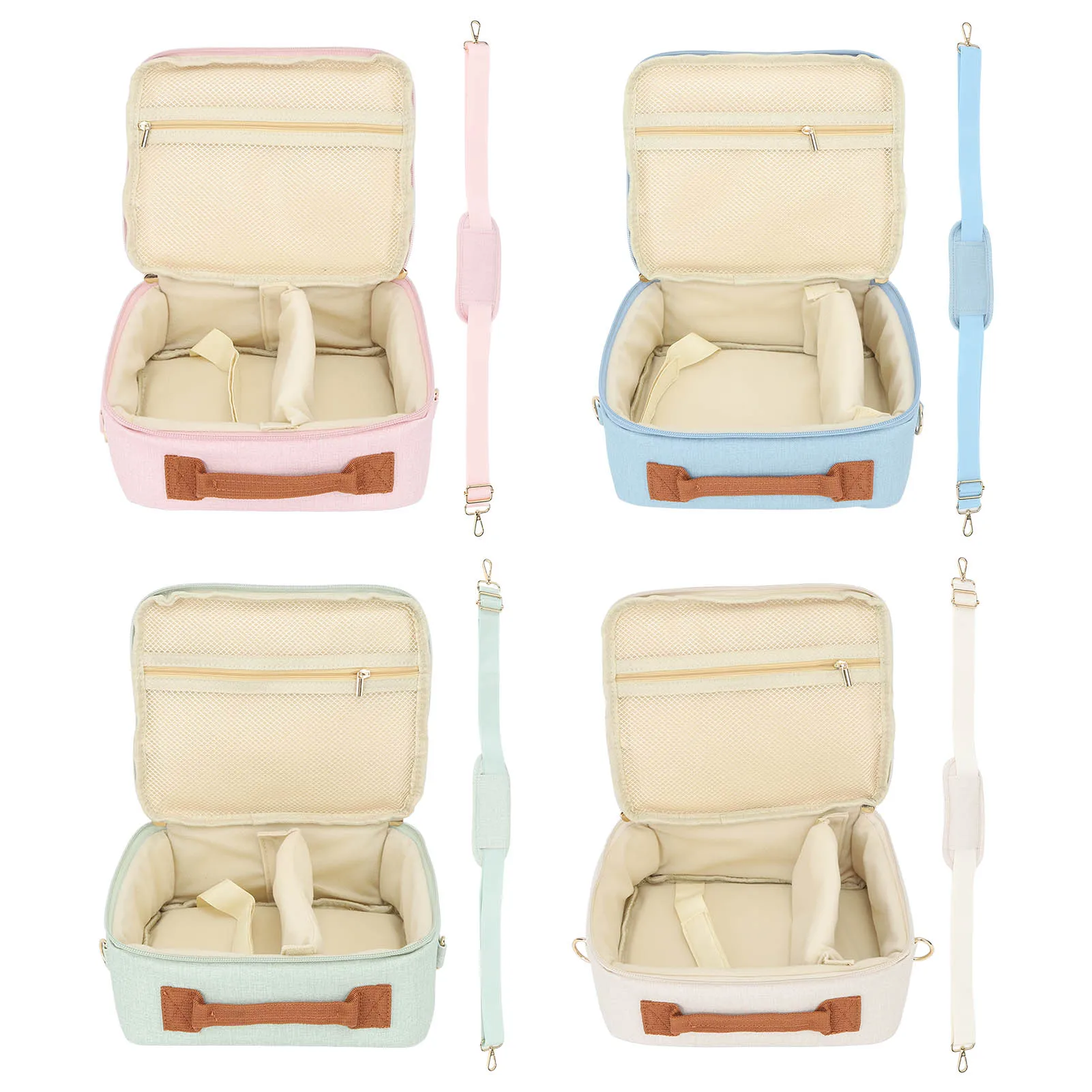 Camera Bag Large Capacity Thickened Padding Adjustable Strap Handle  Camera Case for CP910 1200 1300 DSLR Camera Case
