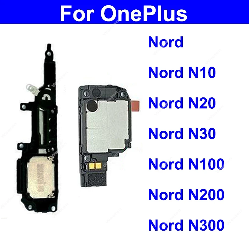 For Oneplus 1+ Nord N10 N20 N30 N100 N200 N300 5G Loud Speaker Buzzer Bottom Sound Receiver Loudspeaker Parts