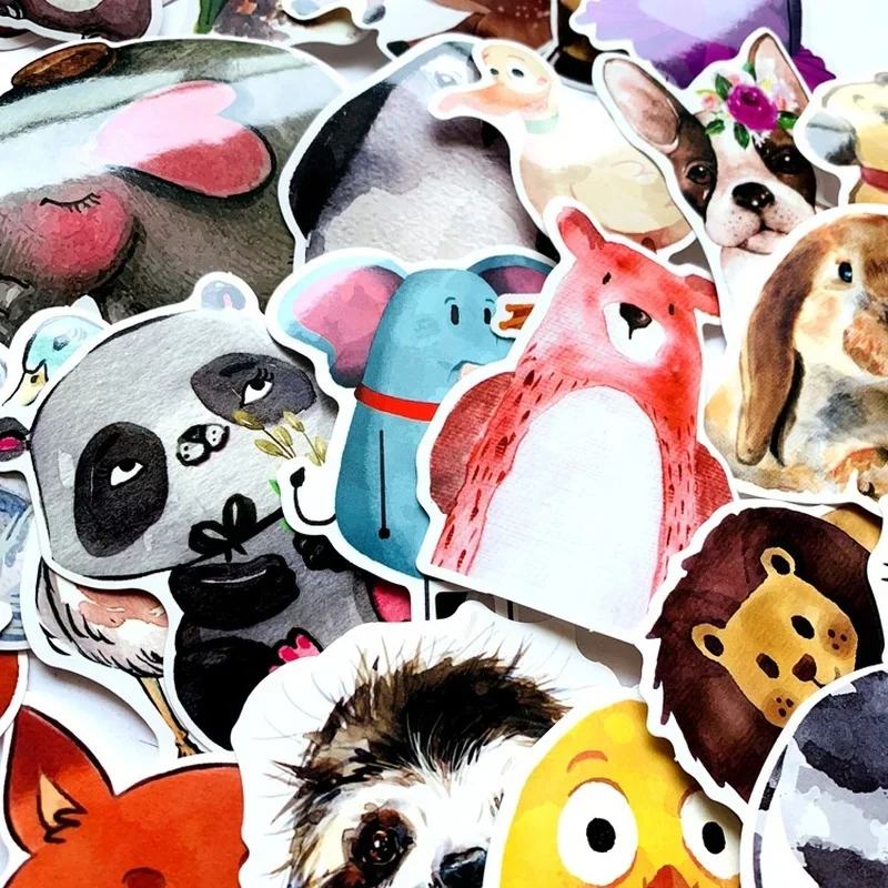 2Sets = 100Pcs Neue Aquarell Aufkleber Computer Auto Kühlschrank Wasserdichte Aufkleber