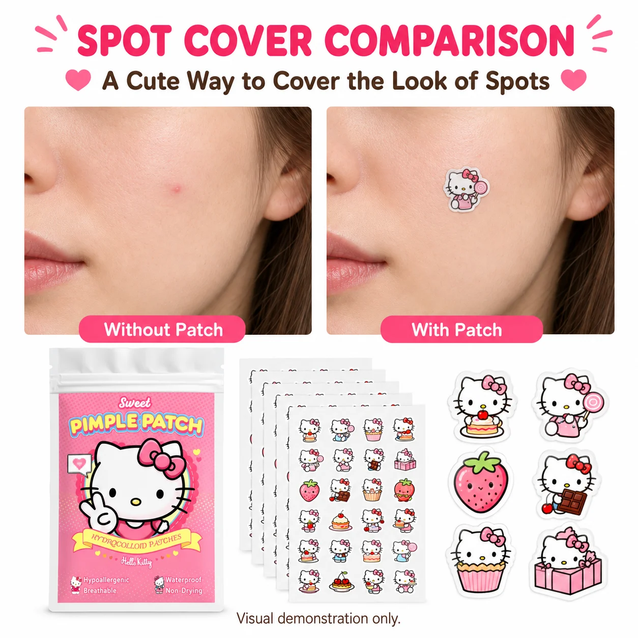 A gentle and non-irritating concealer stick, used to cover blemishes, and water-resistant and breathable.