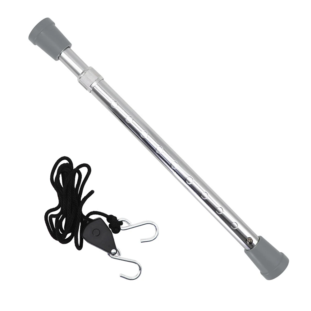 

For Car Maintenance 40.5-63.0cm 15.9-24.8inch Aluminum Alloy Hood Support Engine Cover Support Prop Kit Aluminum Alloy Kit