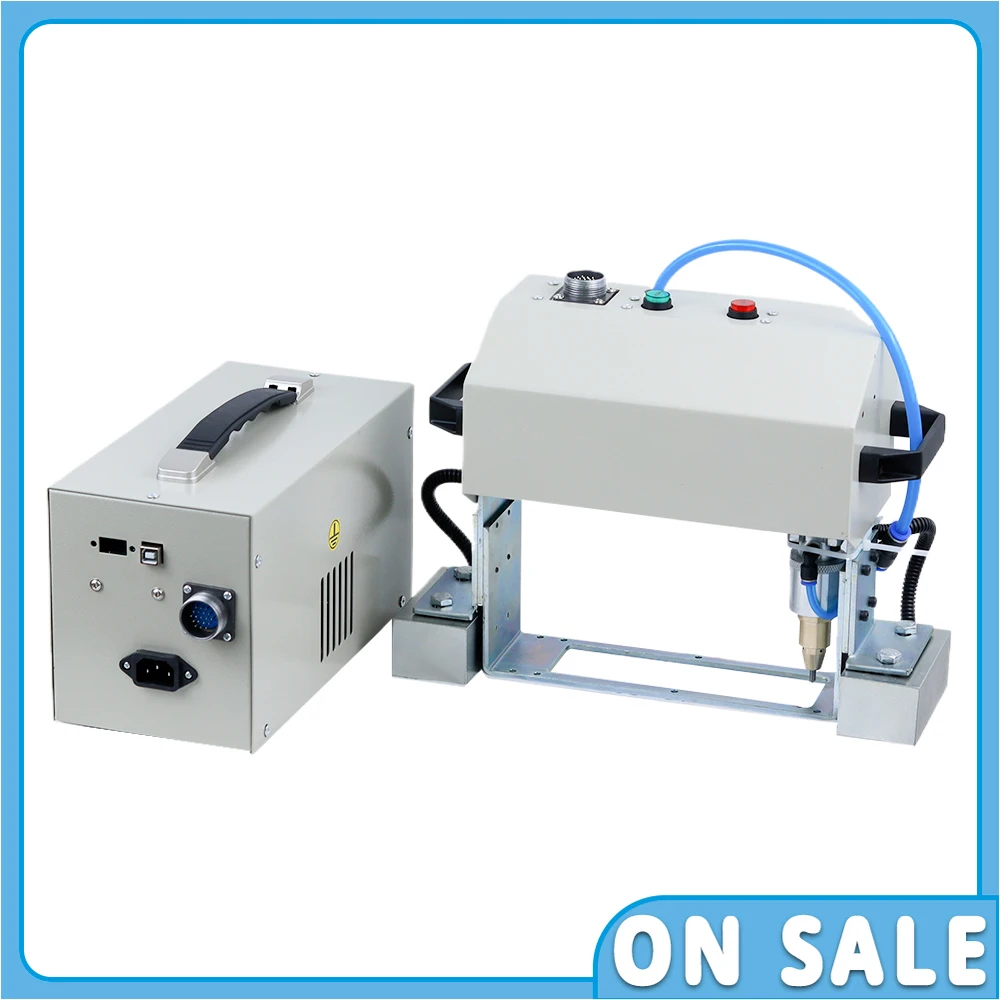 

Portable Marking Machine VIN Code 140*40 Pneumatic Metal Dot Peen Marking Machine Plotter Printer Coding Machine