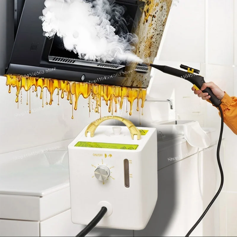 Household High Pressure Steam Cleaner with Brush Attachments, Unique Home Cleaning System