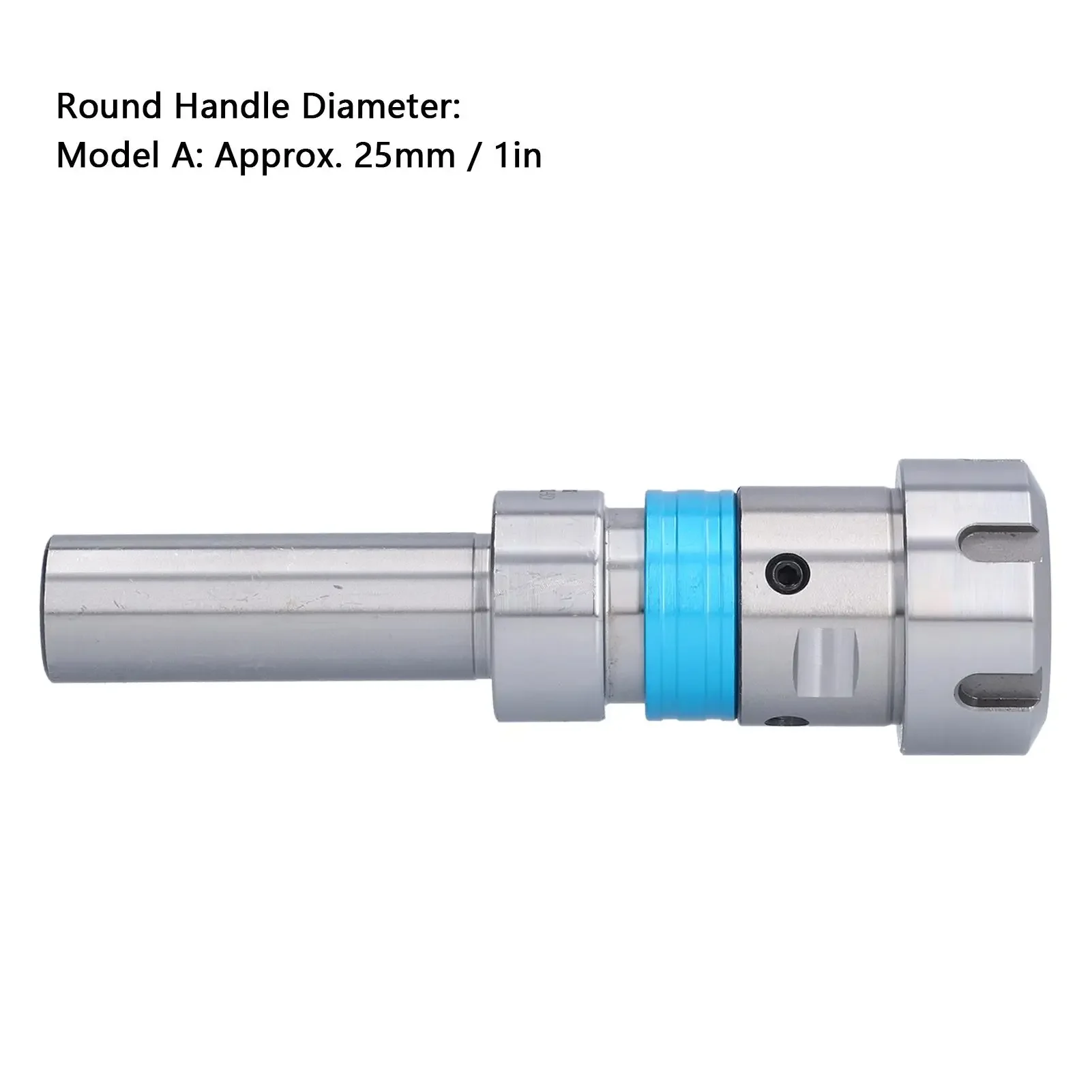 Collet Chuck Holder Floating Tapping Tool Extension Rod Straight Shank Round Handle for Milling(GS-TER32-D25 )