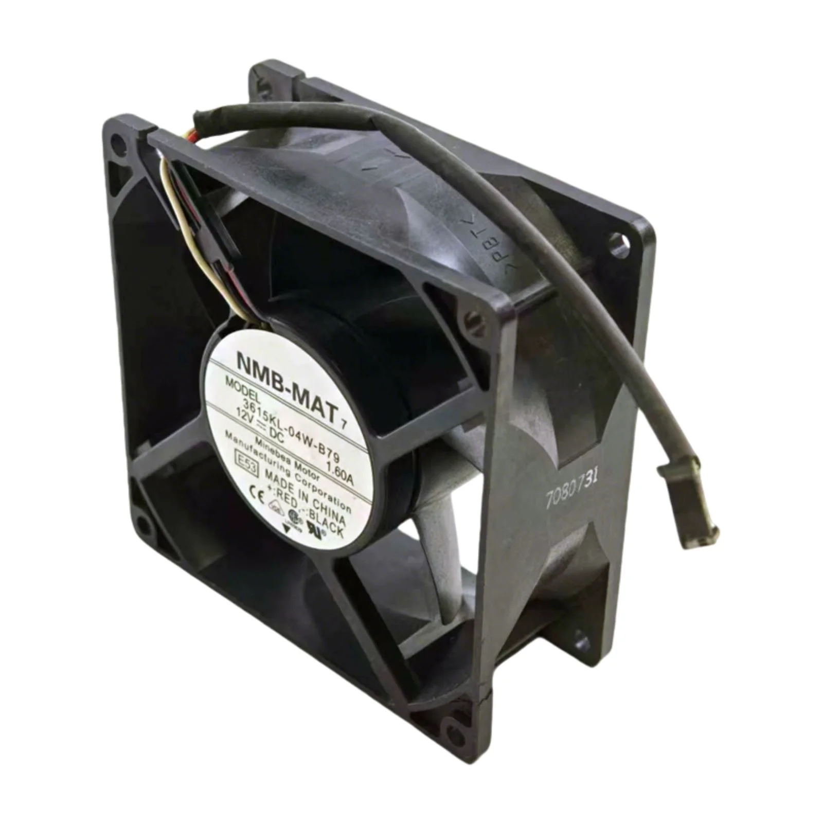 New for NMB 3615KL-04W-B79 9238 92x92x38mm DC 12V 1.60A Ball Bearing Cooling Fan for Server PC Case, High Airflow