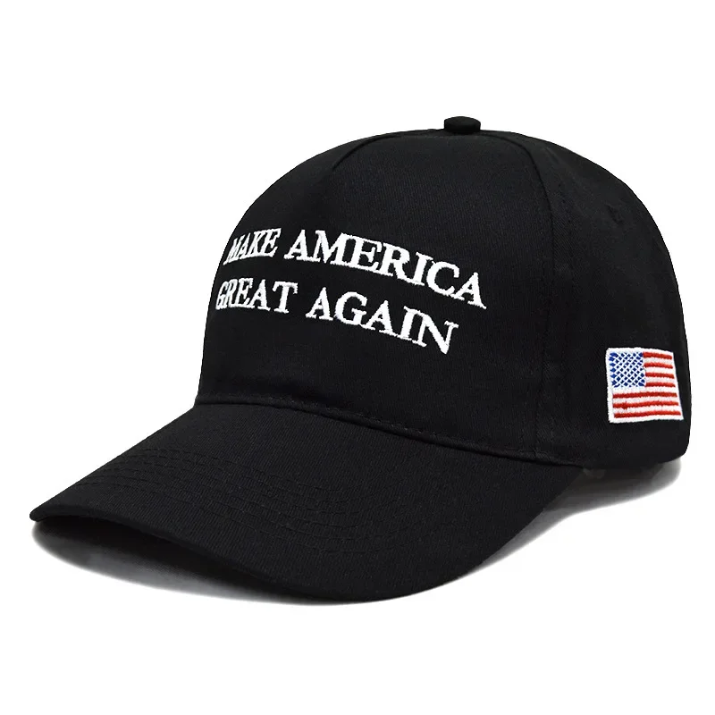 2024 Donald Trump Merchandise MAGA American Trucker Hat Make America Great Again Slogan USA Flag KAG 45-47 Baseball Cap