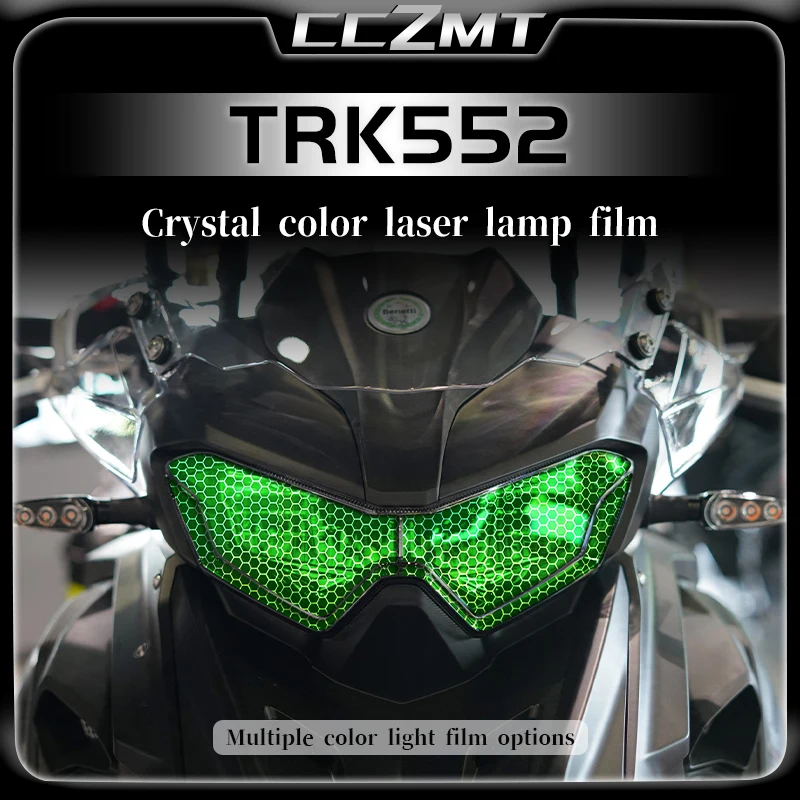 

For Benelli TRK552 TRK 552X trk552 2024 headlight film taillight film honeycomb laser protective film modification accessories