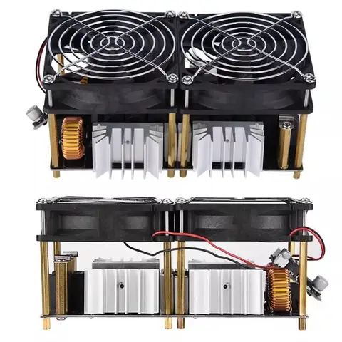 1800W 12V-48V ZVS उच्च-आवृत्ति प्रेरण हीटिंग मशीन कॉइल और दोहरे पंखे वाली पावर सप्लाई किट के साथ 10 best sales zvs इंडक्शन हीटर - №6