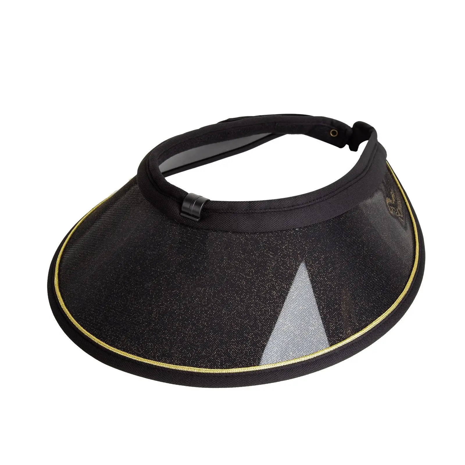 Riding Helmet Visor with Mesh Panel Adjustable for Stable Work